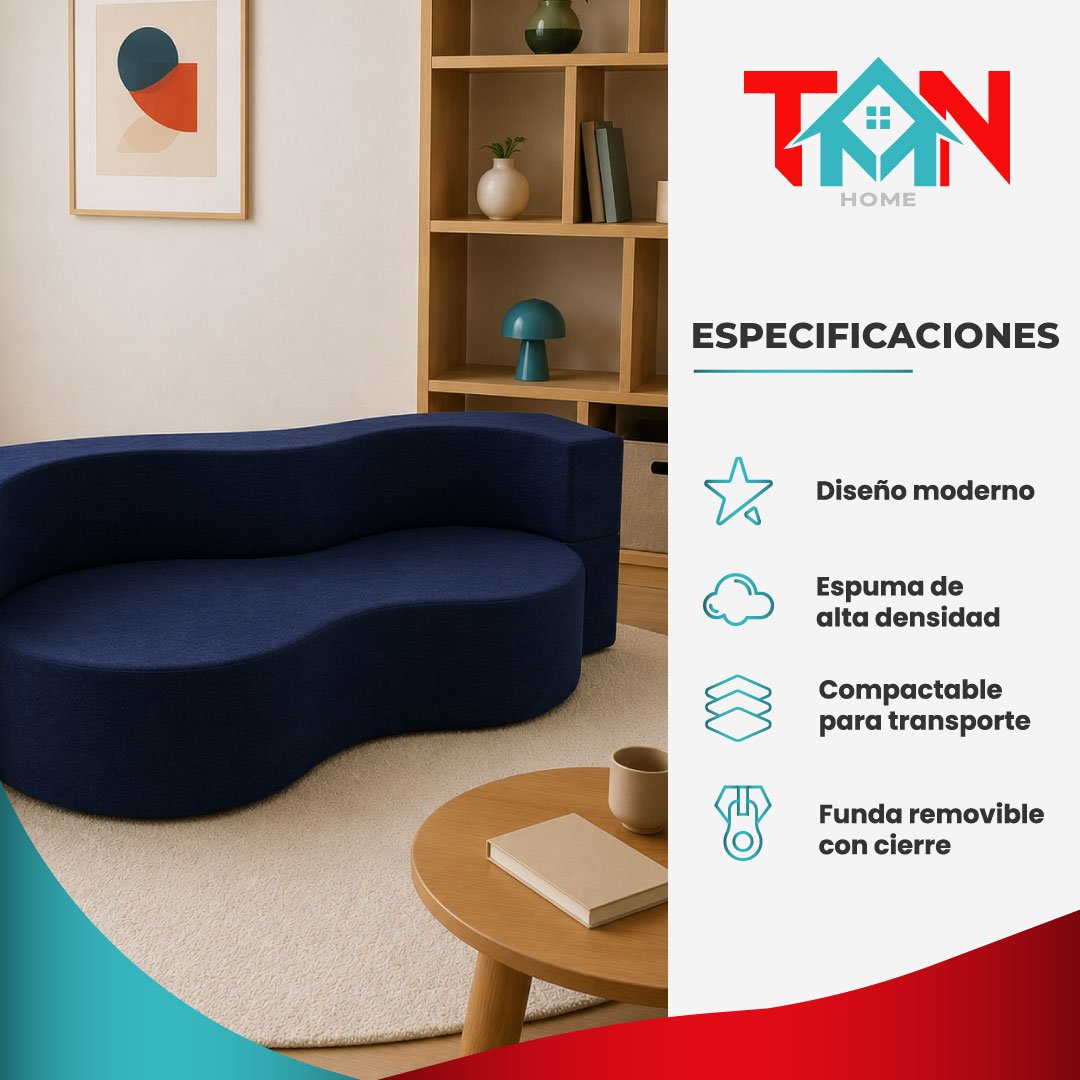 SOFÁ CAMA DE ESPUMA TUMIN HOME - Image 6